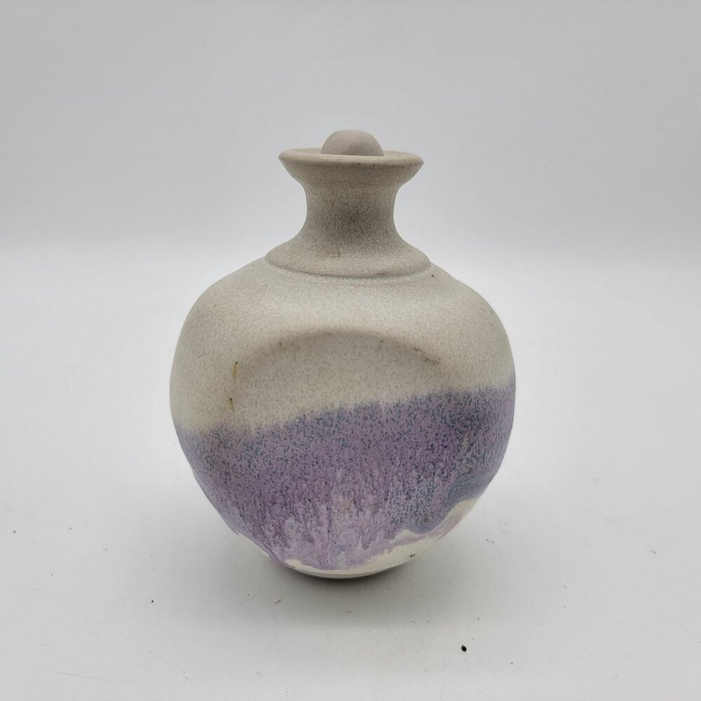 Charles Focht Art Pottery Pot with Stopper - Picture 2 of 6